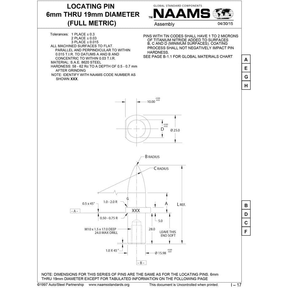 NAAMS Respot Pin ARP083MT Fashion