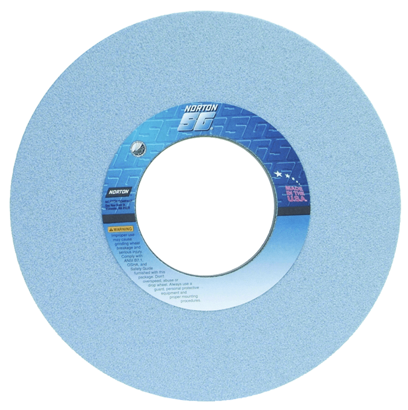 Norton Abrasives MH60070040207 7 x 1/4 x 1-1/4″ – Ceramic (5SG) / 46I Type 1 – Surface Grinding Wheel Supply