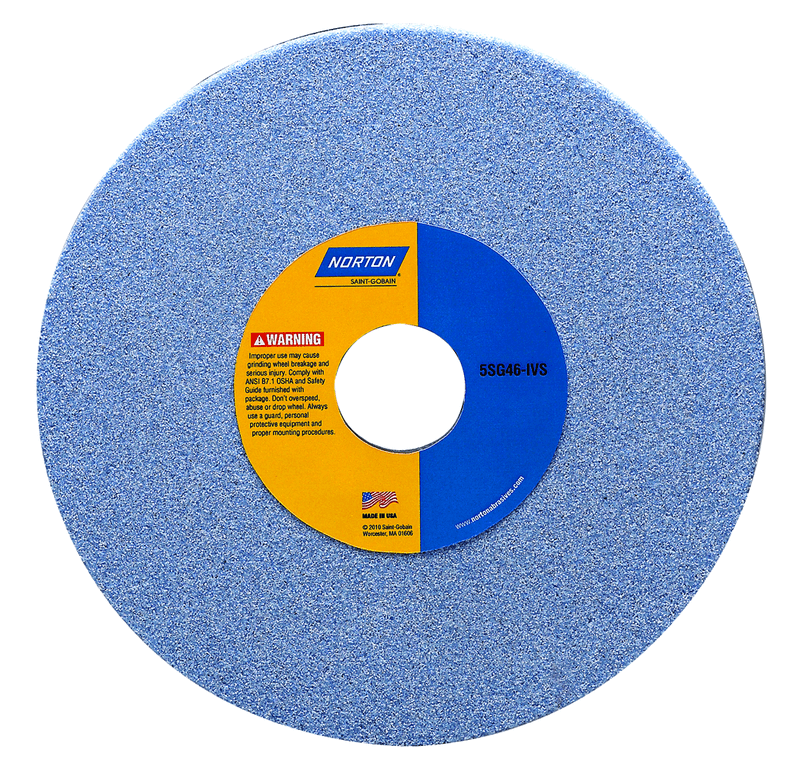 Norton Abrasives MH60120063127 12 x 1-1/2 x 5" SG Toolroom Wheel >4" 5SG 46 G VSP Type 05 Online Hot Sale
