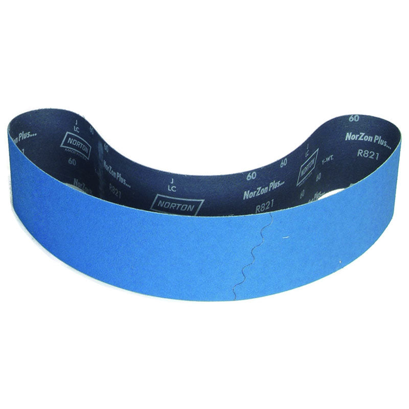 Norton Abrasives MH61B0128586 1" x 42" NorZon Plus R823 Narrow Belt 180 Grit Zirconia Alumina Online now