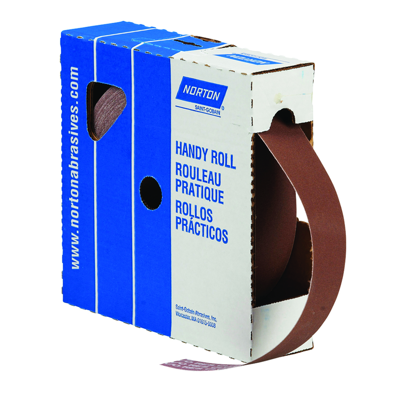 Norton Abrasives MH61R0126270 1" x 50 Yd. Metalite Cloth Roll P240 Grit K225 Aluminum Oxide on Sale