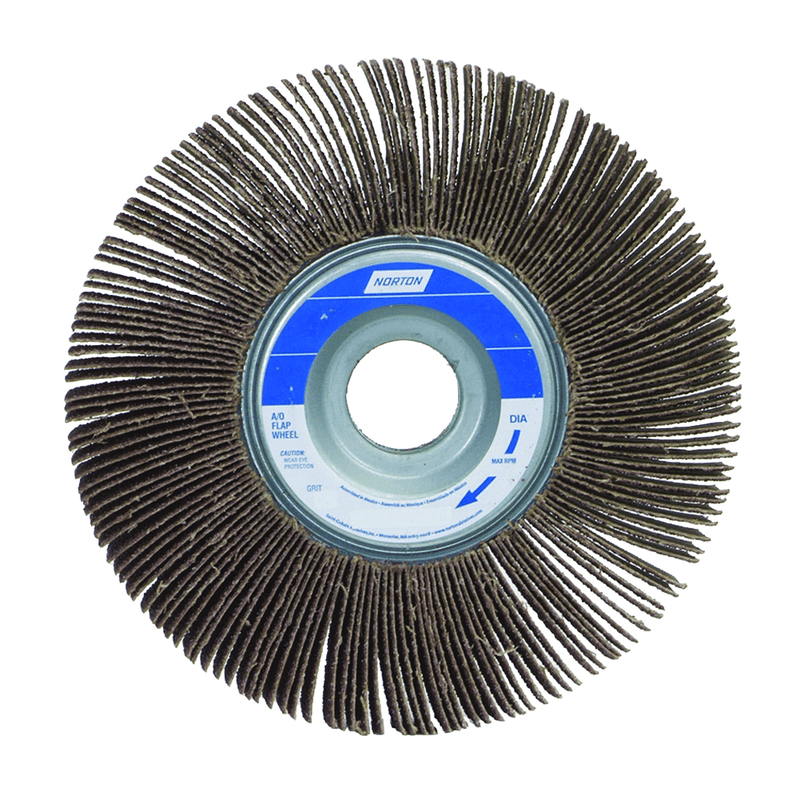 Norton Abrasives MH61FW0502678 5" x 1" x 5/8" Metalite R265 Flap Wheel 80 Grit Aluminum Oxide Fashion