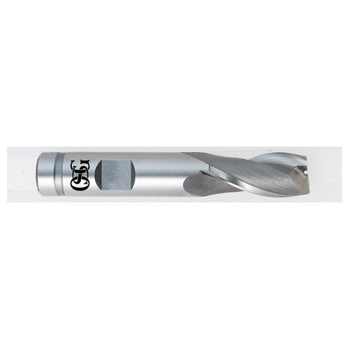 OSG USA, Inc. TP365201100 1/2 Dia. ?1/2 Shank ?1 DOC ?3 OAL, HSSCo, Bright, 2 Flute, Square, Solid End Mill Supply