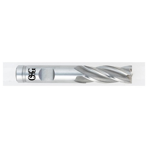 OSG USA, Inc. TP365415100 1 Dia. ?1 Shank ?2 DOC ?4-1/2 OAL, HSSCo, Bright, 4 Flute, Square, Solid End Mill Fashion