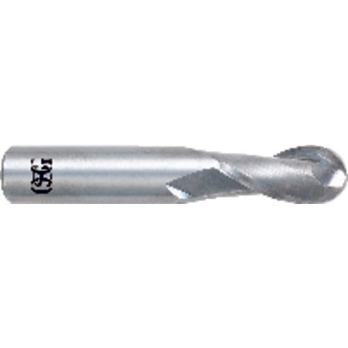 OSG USA, Inc. TP374023150BN 8 mm Dia. ?8 mm Shank ?21 mm DOC ?64 mm OAL, Carbide Bright, 2 Flute, Round, Ballnose End Mill on Sale