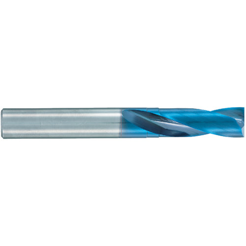 Nachi America Inc AC860710020 8 mm Dia. × 8 mm Shank × 36 mm Flute Length × 70 mm OAL, 2xD, 180°, Aqua EX, 2 Flute, External, Round Solid Carbide Drill Discount
