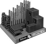 NORTHWESTERN TOOLS 11660 Metric Clamping Kits – Aluminum and Clamps; Table Slot: 12; Stud Size: M10 Hot on Sale