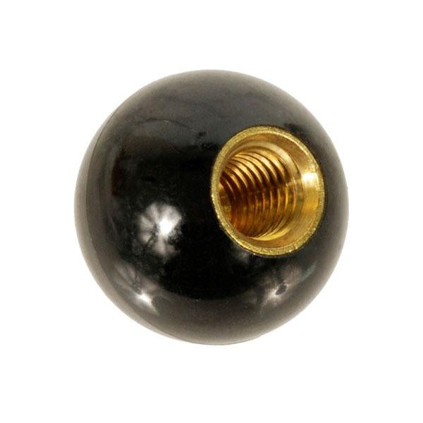 NORTHWESTERN TOOLS 23007 Plastic Ball Knobs – Black with Tapped Brass Inserts; Thread Size and Depth: 3/8-24 x 1/2 Online
