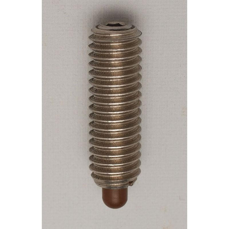 NORTHWESTERN TOOLS 33443 Stainless Steel Plungers – Standard Lengths – Heavy Pressures – With Lock. Element – Brown Delrin Nose, End Force: 2.7 Initial x 5.0 Half x 7.3 Full Online