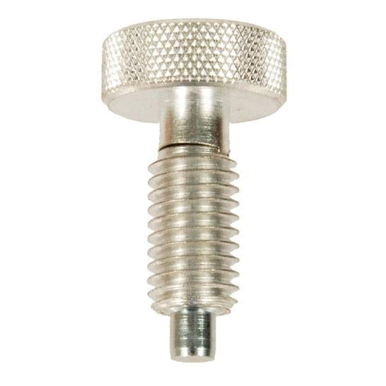 NORTHWESTERN TOOLS 34134 Hand Retractable Plungers – Knurled Head Plungers – Non-Locking – Stainless Steel – Light Pressure, End Force: 0.5 Initial x 2.5 Full Fashion